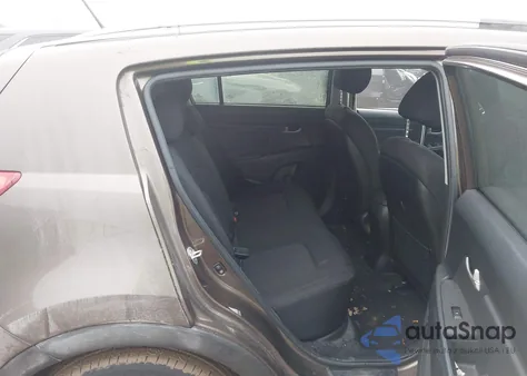 2011 Kia Sportage Lx from USA, damaged, VIN KNDPBCA27B7037390